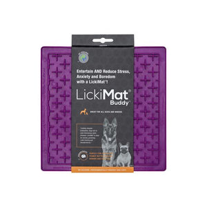 Purple LickiMat Buddy for Cats and Dogs
