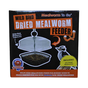 Dried Mealworm Feeder