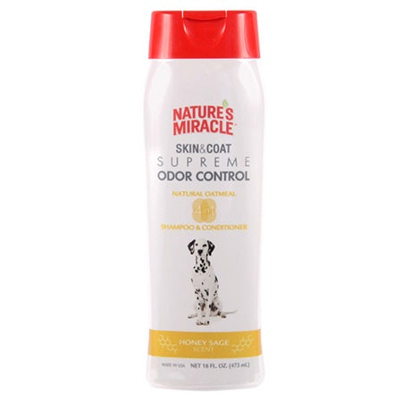 Natures Miracle Odor Control Shampoo and conditioner