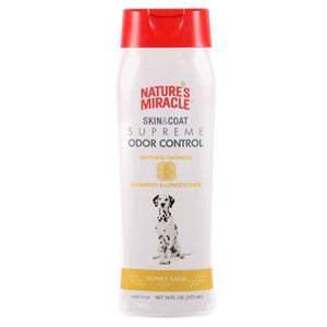Natures Miracle Odor Control Shampoo and conditioner