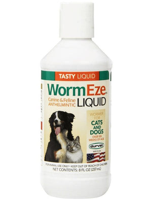 durvet wormeze liquid for dogs and cats