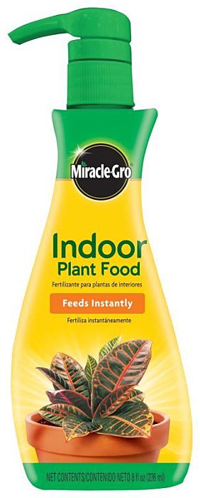 Miracle Gro all purpose indoor plant food- 8 ounce bottle