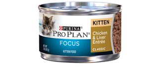 Purina Pro Plan Chicken and Liver Kitten Food