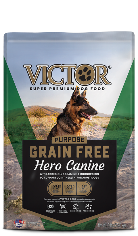 Victor Hero Grain Free Dry Dog Food 30lb.