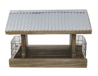 Audubon Rustic Farmhouse Ranch Feeder with Suet