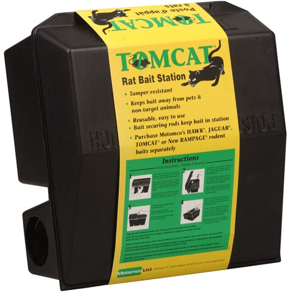 How To Use Tomcat Disposable Rat And Mouse Bait Stations 