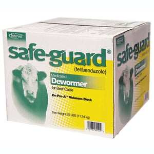 Intervet Safe Guard Dewormer Medicated Block