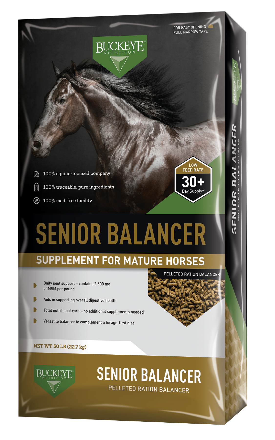 Buckeye Nutrition Senior Balancer Horse Feed The Mill Bel Air