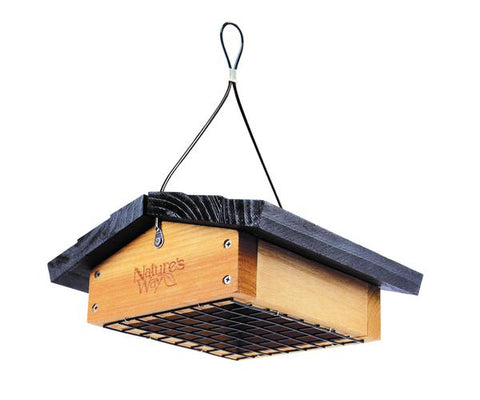 Natures Way Cedar Suet Upside Down Feeder