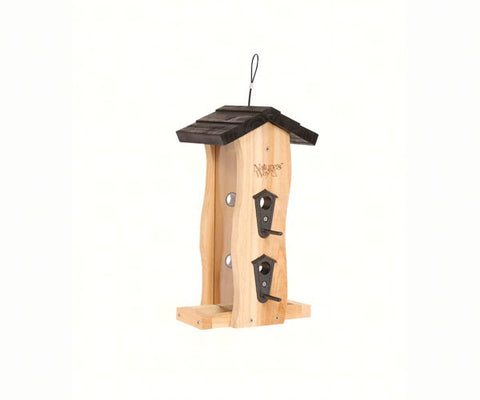 Natures Way Cedar Vertical Wave Feeder